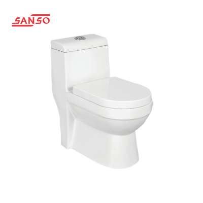 Hot Selling Ceramic White Color One Piece Closet for Bathroom